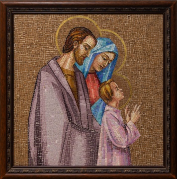 Holy Family Mosaic