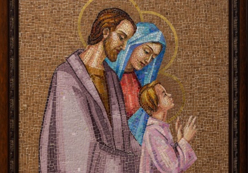 Holy Family Mosaic