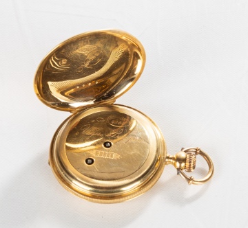 18K Gold Pocket Watch