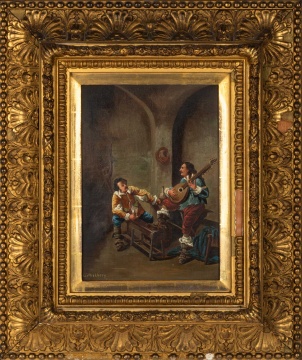 Willem Hendrick Eickelberg (Dutch, 1845-1920) Musicians