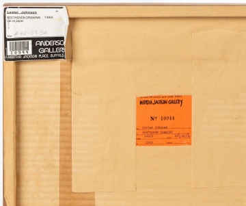 Lester Johnson (American, 1919-2010) Beethoven Drawing