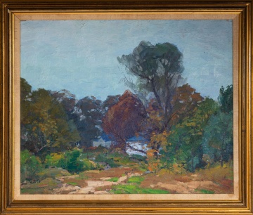 George Renouard (American, 1884-1954) Landscape, Feb. 1941