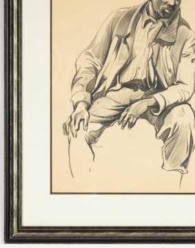 Alexander Oscar Levy (American, 1881-1947) Drawing