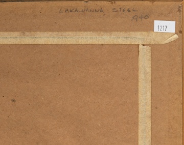 Robert Blair (American, 1912-2003) Bethlehem Steel Workers