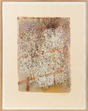 Mark Tobey (American, 1890-1976) "Blossoming Moments"