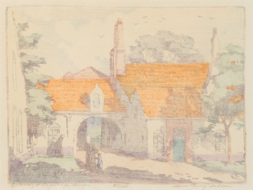 Three Jane Berry Judson (American, 1868-1935) Woodblock Prints