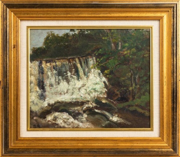 George Gardiner Symons (American, 1861-1930) "Waterfall"