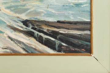 Walter Bollendonk (American, 1897-1977) "Pemaquid Point, Maine"