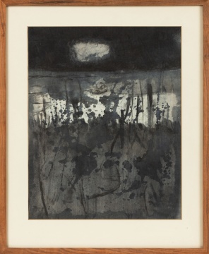 Lawrence Calcagno (American, 1913-1993) "Double Space"