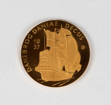 1957 Germany Federal Republic 10 Ducat