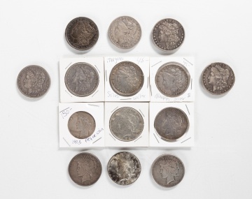 Morgan & Peace $1 Coins