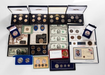 U.S. Proof Sets, Currency, Commemorative Coins