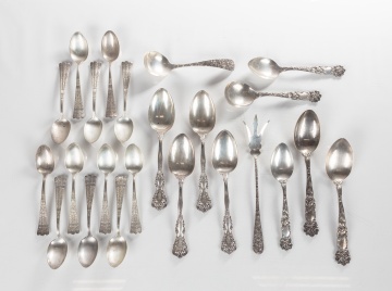 Stieff, George W. Shiebler, Alvin, International Sterling Silver Flatware