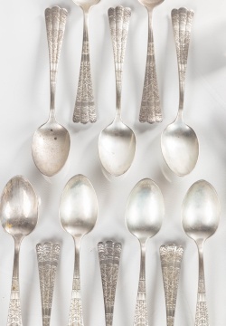 Stieff, George W. Shiebler, Alvin, International Sterling Silver Flatware