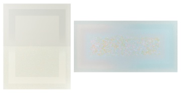 Elaine Kurtz (American, 1928-2003) "White Spectrum Series" & "Study in Warms and Cools"