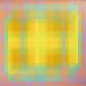 Julian Stanczak (American, 1928-2017) "Double Fold"