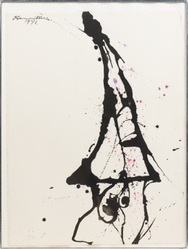 Matsumi Kanemitsu (American, 1922-1992) Memories of Tapies (No. 7)