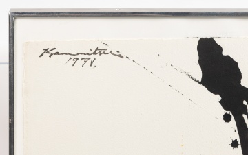 Matsumi Kanemitsu (American, 1922-1992) Memories of Tapies (No. 7)