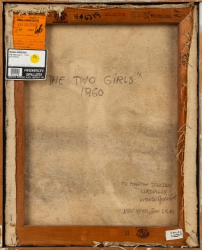 Walter Gaudnek (Czech, 1931-2022) "The Two Girls"