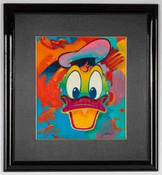 Peter Max (German/American, b. 1937) Donald Duck