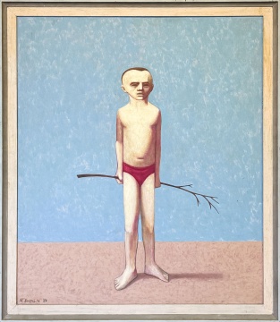Neil Shevlin "Boy on a Beach"