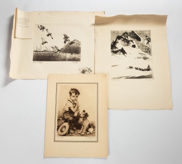 Three Early 20th Century Etchings