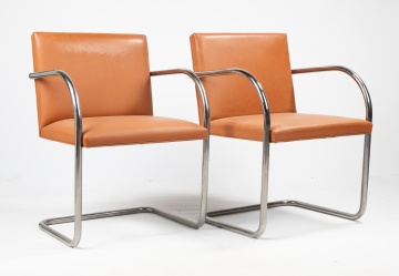 Pair of Vintage Mies van der Rohe Brno Chairs