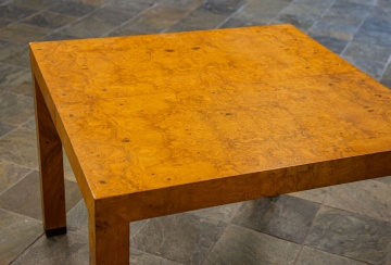 Olive Burl Parsons Style Dining Table