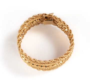 Ladies 14K Gold Bracelet