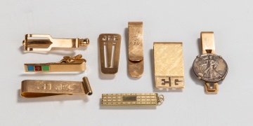 14K Gold Money Clips