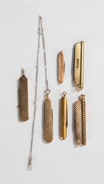 14K Gold Pocket Knives