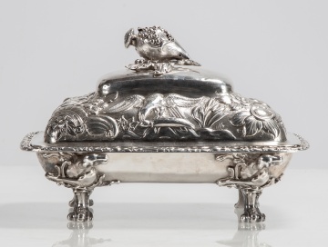 George III Sterling Silver Serving Dish and Cover