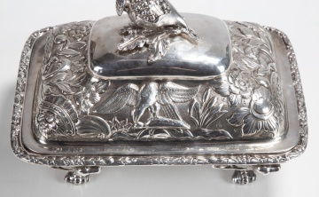 George III Sterling Silver Serving Dish and Cover