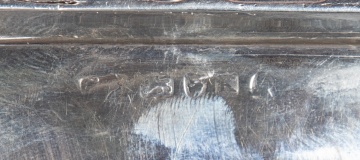 George III Sterling Silver Serving Dish and Cover