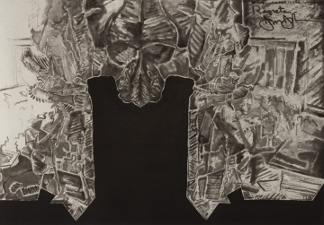 Jasper Johns (American, b. 1930) Regrets, 2014