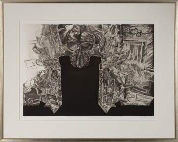 Jasper Johns (American, b. 1930) Regrets, 2014