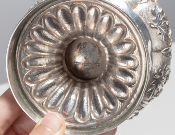 American Three-Piece Silver Tea Set, Baldwin Gardiner (1791-1868)