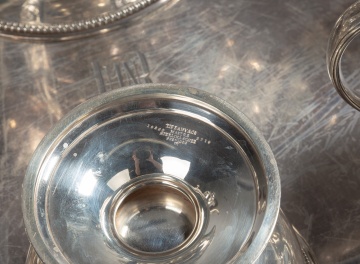 Tiffany & Co. Sterling Silver Coffee & Tea Service with Serving Tray