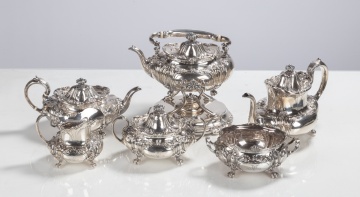 Tiffany & Co. Six-Piece Sterling Silver Coffee & Tea Service