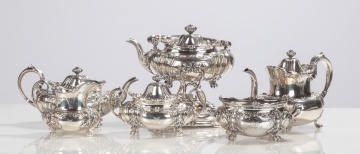 Tiffany & Co. Six-Piece Sterling Silver Coffee & Tea Service
