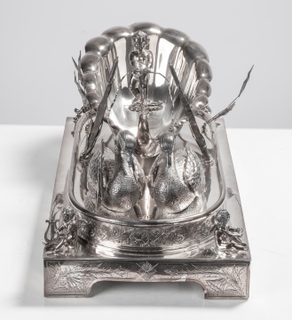 The Barge of Venus Electroplate Centerpiece