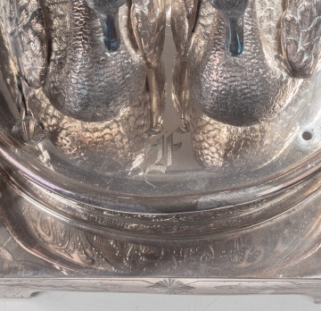 The Barge of Venus Electroplate Centerpiece