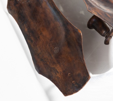 Arthur Cole, Avon Coppersmith Copper Tray & Pair of Wall Sconces