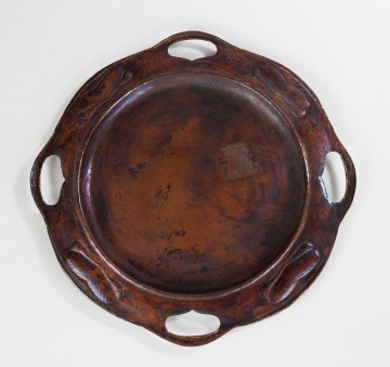 Stickley, The Craftsman Workshop, Hammered Copper Tray