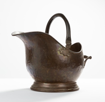 Two Arts & Crafts Copper Scuddles