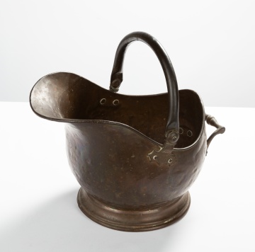 Two Arts & Crafts Copper Scuddles