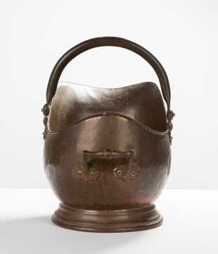 Two Arts & Crafts Copper Scuddles