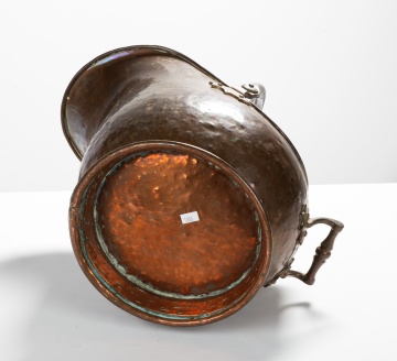 Two Arts & Crafts Copper Scuddles