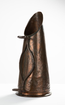 Two Arts & Crafts Copper Scuddles