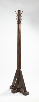Stickley / Quaint Furniture Oak Costumer (Coat Rack)